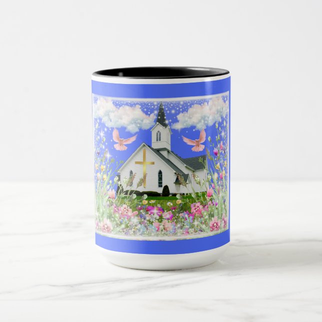 Liten lantrysk kapellmugg mugg (Center)