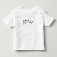 Liten lärjunge Enkel barn T-shirt för pojke/flicka