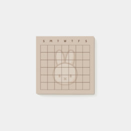 Liten latte bunny Calendar Post-it Notes Block