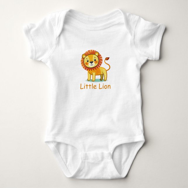 Liten Lejon T-Shirt (Framsida)