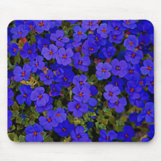 Liten lila blommor musmatta