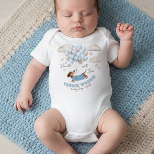 Liten liten nyfödd babypojke t shirt