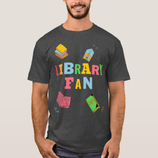 Liten litteratur från bibliotek bokar, små barn, l t shirt