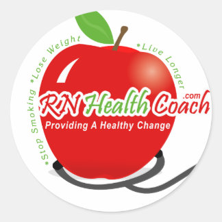 Liten Logotyp-etikett Runt Klistermärke