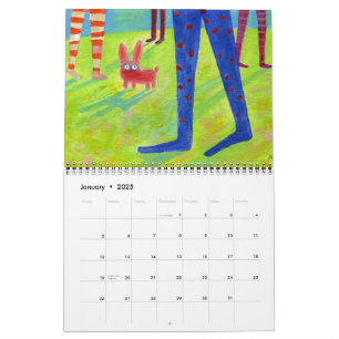 liten målningskalender kalender