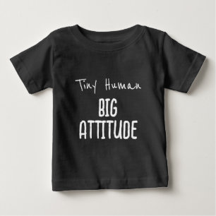 Liten människa, stor attityd t shirt