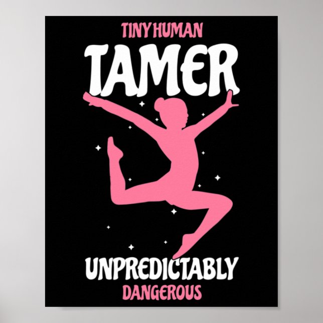 Liten människo-tämjare Oförutsägbart Farlig Rolig  Poster (Framsidan)