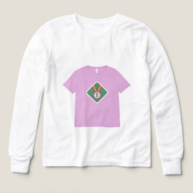 Liten mästare grafisk skjorta  t shirt (Design framsida)