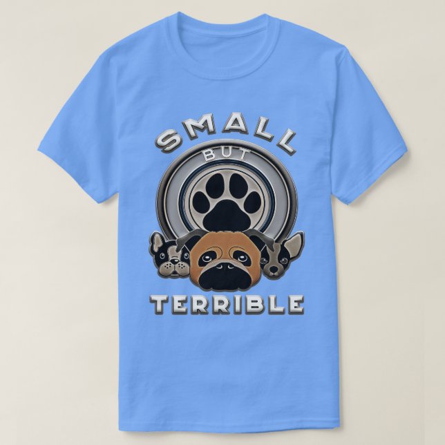 Liten men fruktansvärd t shirt (Design framsida)