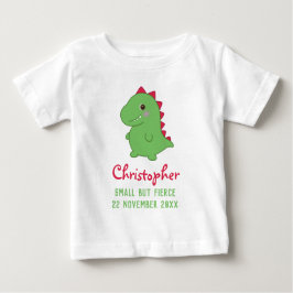 Liten men hård | Funny Cute Dino Chibi T-Rex T Shirt