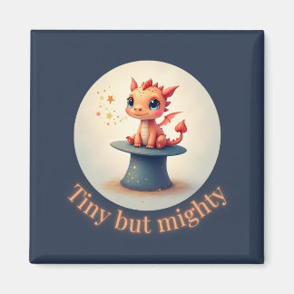 Liten men mäktig - Cute Dragon Magnet