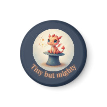 Liten men mäktig - Cute Dragon Magnet