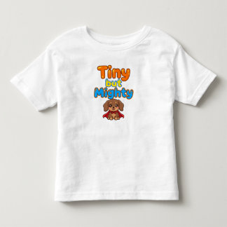 Liten men mäktig Dachshund Baby T-Shirt