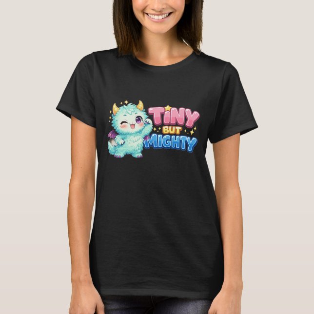Liten men mäktig drak t shirt (Framsida)