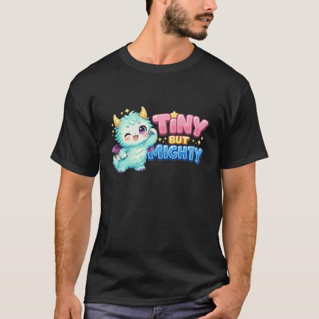 Liten men mäktig drak t shirt (Framsida)