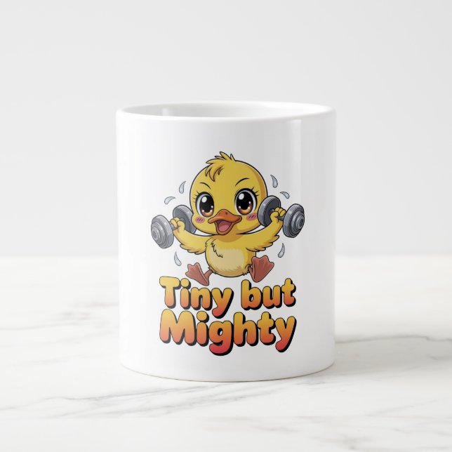 LITEN MEN MÄKTIG JUMBO MUGG (Framsidan)
