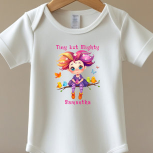 Liten men mäktig regnbågsalva med fågelvänner t shirt