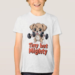 Liten men mäktig valp t shirt