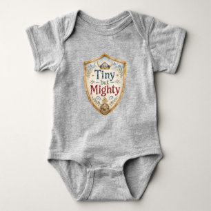 Liten Men Mäktig Viking Bebis Rum T Shirt