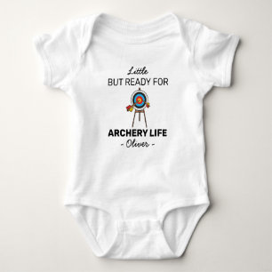 Liten men redo för bågskytte Liv Söt Bågskytte T Shirt