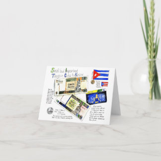 Liten men viktig Sak i Kuba att känna till Kort