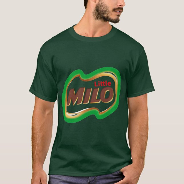 Liten Milo Dryck familj T Shirt (Framsida)