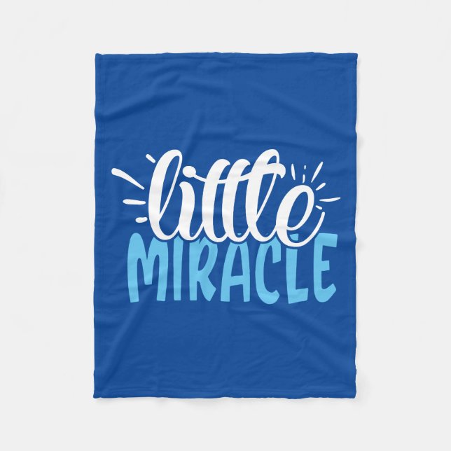 Liten Mirakel Babyfilt Fleecefilt (Framsidan)