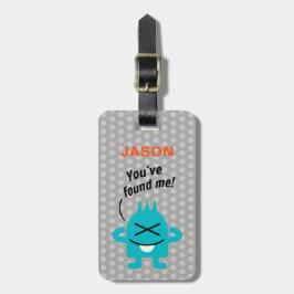 Liten monster (anpassningsbar) bagagebricka