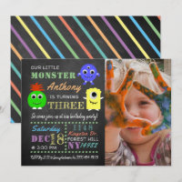 Liten monster Chalkboard - alla ålders foto från f