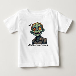 Liten monster i träning – söta Halloween-barnkläde T Shirt