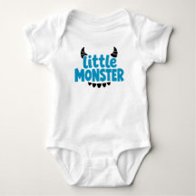Liten monster söt Halloween baby
