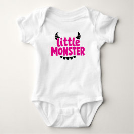 Liten monster söt Halloween bebis T Shirt