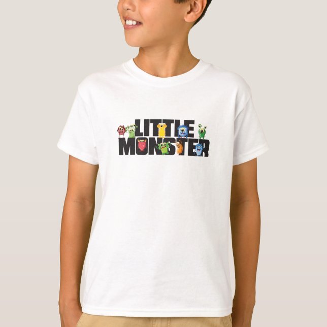Liten monster t-shirt (Framsida)