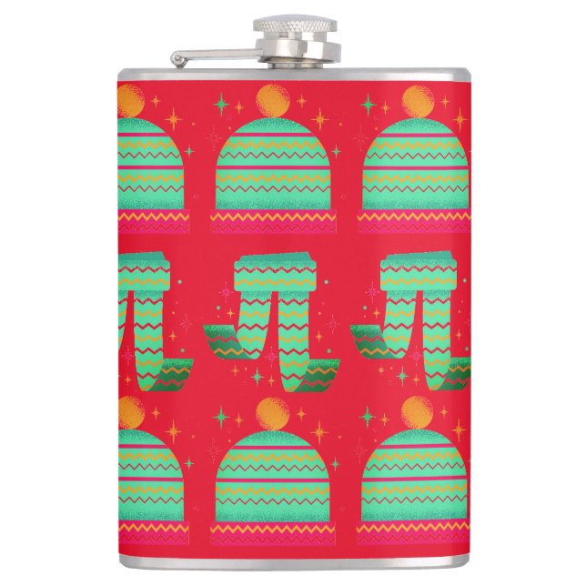 liten mössa och halsduk  fickplunta (Framsidan)