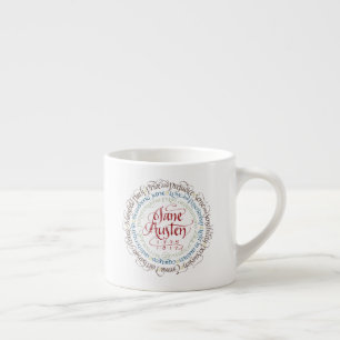 Liten mugg - anpassningar för Jane Austen Espressomugg