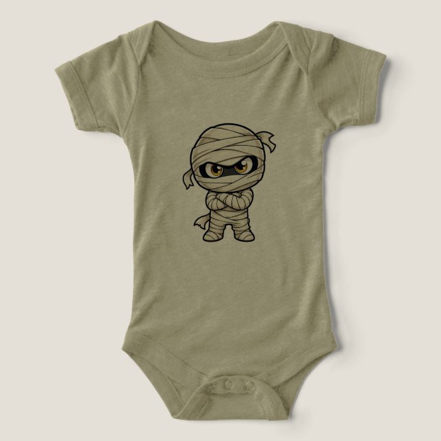 Liten Mummi Baby Body T Shirt (Design Framsida)