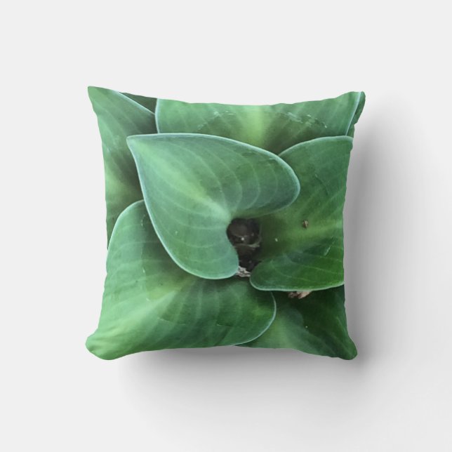 Liten mus Hosta Cushion Kudde (Framsida)