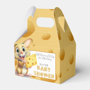 Liten mus i Baby Shower Presentaskar