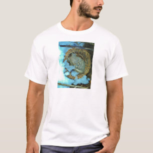 Liten mus i snö t shirt