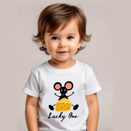 Liten mus med ost t shirt