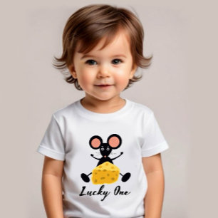 Liten mus med ost t shirt