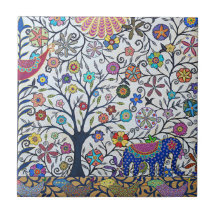 Liten natur för keramisk tegelplatta