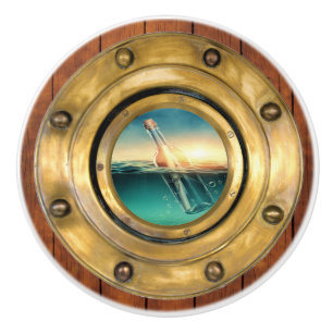 Liten nautisk porträttknapp knopp