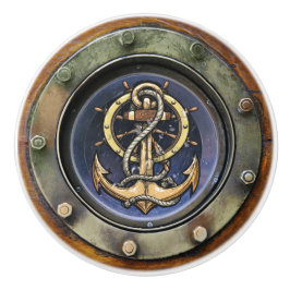 Liten nautisk porträttknapp knopp