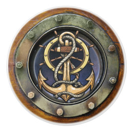 Liten nautisk porträttknapp knopp