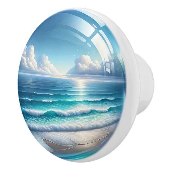 Liten Nautisk teknik - Keramiska lådor i havet Knopp (Höger)