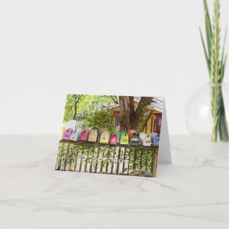Liten notecard - blank inuti tack kort
