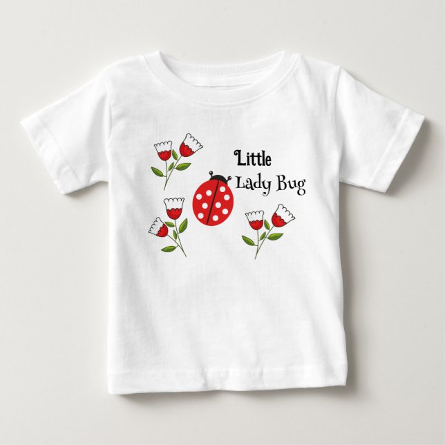 Liten Nymfblomma T Shirt (Framsida)