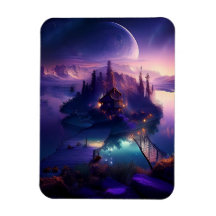 Liten ö till havs med vaccinationshem