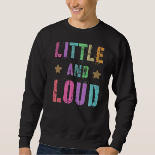 Liten Och Hög Ljudande Cheerleading Lag Skola Chee Lång Ärmad Tröja